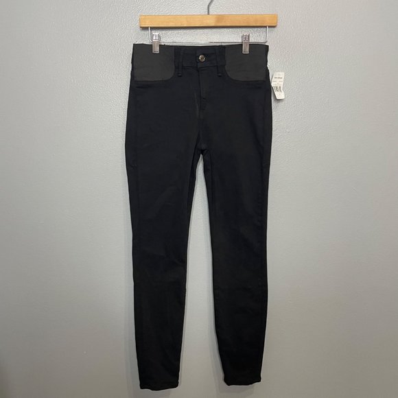 GOOD AMERICAN good mama skinny jeans in black size 2 or 26 - Picture 2 of 7